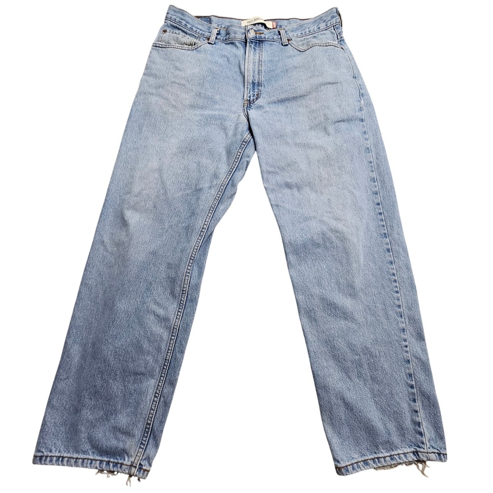 Levi's 550 Relaxed Fit Men 36x30 Light Blue Denim Tapered Leg Jeans Vintage Y2K
